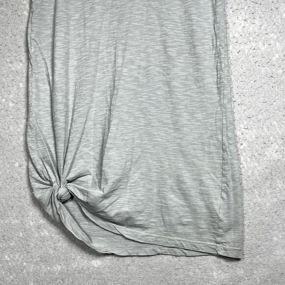 LNA Double Cut Lightweight Shift T-Shirt Tank Dress Small Gray Mini Sleeveless - Picture 4 of 11
